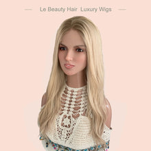 Load image into Gallery viewer, Lebeauty Hair Gorgeous Honey Blonde Color Wigs Lace Top Wigs European Jewish Wig