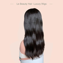 Load image into Gallery viewer, Lebeauty Hair Natural Brown Lace Top Wigs Slavic Hair Jewish Wig Wave Kosher Wigs