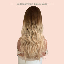 Load image into Gallery viewer, Long Length Blonde Color Swiss Lace Top Jewish Wigs Kosher Wig With Baby Hair