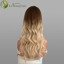 Load image into Gallery viewer, Long Length Blonde Color Swiss Lace Top Jewish Wigs Kosher Wig With Baby Hair