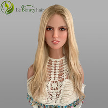 Load image into Gallery viewer, Lebeauty Hair Gorgeous Honey Blonde Color Wigs Lace Top Wigs European Jewish Wig