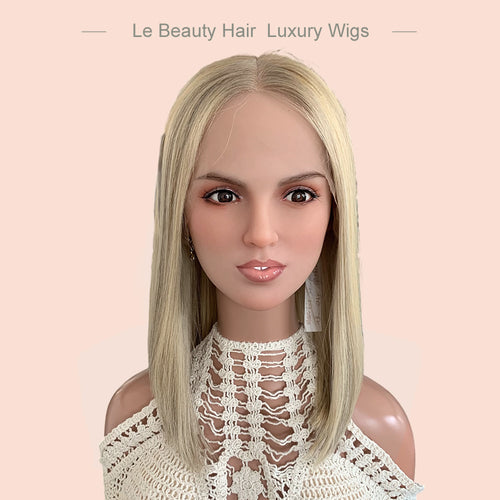 Lebeauty Hair Gorgeous Buttery Blonde With Subtle Lowlights Lace Top Wigs European Jewish Wig