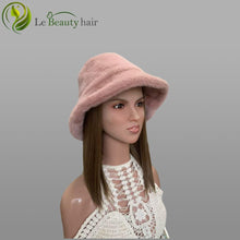 Load image into Gallery viewer, Lebeauty Hair Light Blonde Slavic Hair Wigs Hat Fall Wigs Slavic Hair Jewish Wig Wave Kosher Wigs