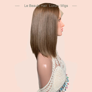 Slavic Hair Lace Top Wig Virgin Thin Hair On Sale The Top Quality Hair