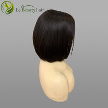 Load image into Gallery viewer, Natural Black Color Jewish Wigs European Virgin Hair Lace Top Wig