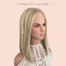 Load image into Gallery viewer, Lebeauty Hair Gorgeous Buttery Blonde With Subtle Lowlights Lace Top Wigs European Jewish Wig