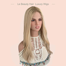 Load image into Gallery viewer, Lebeauty Hair Gorgeous Honey Blonde Color Wigs Lace Top Wigs European Jewish Wig
