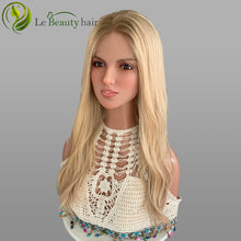 Load image into Gallery viewer, Lebeauty Hair Gorgeous Honey Blonde Color Wigs Lace Top Wigs European Jewish Wig