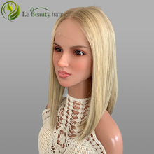 Load image into Gallery viewer, Lebeauty Hair Gorgeous Buttery Blonde With Subtle Lowlights Lace Top Wigs European Jewish Wig