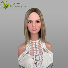 Load image into Gallery viewer, Lebeauty Hair Gorgeous Blonde With Lowlight Silk Topper European Jewish Wig Factory