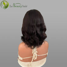 Load image into Gallery viewer, Lebeauty Hair Natural Black Color Wavy Hair Wigs Lace Top Wigs European Jewish Wig Kosher Wigs