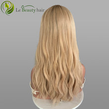 Load image into Gallery viewer, Lebeauty Hair Gorgeous Honey Blonde Color Wigs Lace Top Wigs European Jewish Wig