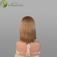 Load image into Gallery viewer, Lebeauty Hair Slavic Hair #14 Color Blonde Color Mini Layer Human Hair Vrigin Hair Wigs Lace Top Wigs Jewish Wig