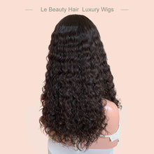 Load image into Gallery viewer, Lebeauty Hair Swiss Lace Jewish Wigs Curly Natural Brown European Hair Lace Top wigs For Women