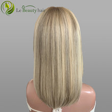 Load image into Gallery viewer, Lebeauty Hair Gorgeous Buttery Blonde With Subtle Lowlights Lace Top Wigs European Jewish Wig
