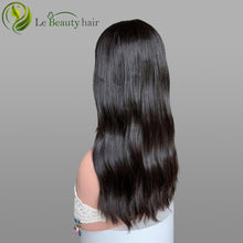 Load image into Gallery viewer, Lebeauty Hair Natural Brown Lace Top Wigs Slavic Hair Jewish Wig Wave Kosher Wigs