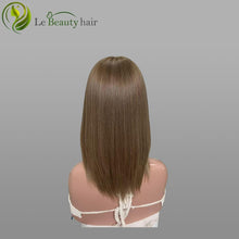 Load image into Gallery viewer, Lebeauty Hair Luxury Blonde Color Silk Top Slavic Hair Jewish Topper Straight Silk Toppers