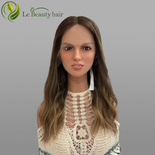 Load image into Gallery viewer, Lebeauty Hair Becca Color Wigs Lace Top Wigs European Jewish Wig Kosher Wigs