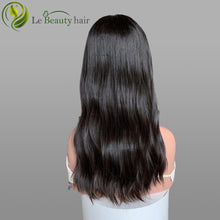 Load image into Gallery viewer, Lebeauty Hair Natural Brown Lace Top Wigs Slavic Hair Jewish Wig Wave Kosher Wigs