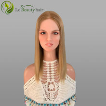 Load image into Gallery viewer, Lebeauty Hair Gorgeous Blonde Slavic Hair Close Lace Topper European Jewish Wig In Stock