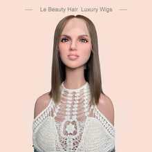 Load image into Gallery viewer, Slavic Hair Lace Top Wig Virgin Thin Hair On Sale The Top Quality Hair