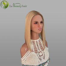 Load image into Gallery viewer, Lebeauty Hair Gorgeous Honey Blonde With Dark Root Lace Top Wigs European Jewish Wig