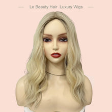 Load image into Gallery viewer, Lebeauty Hair Luxury Blonde Color Wigs Silk Top Wigs European Hair Jewish Wig Kosher Wigs