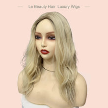Load image into Gallery viewer, Lebeauty Hair Luxury Blonde Color Wigs Silk Top Wigs European Hair Jewish Wig Kosher Wigs
