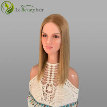 Load image into Gallery viewer, Lebeauty Hair Gorgeous Blonde Slavic Hair Close Lace Topper European Jewish Wig In Stock