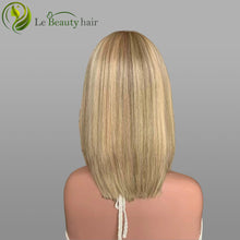Load image into Gallery viewer, Lebeauty Hair Gorgeous Blonde With Lowlight Lace Top Wigs European Jewish Wig In Stock