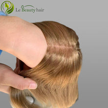 Load image into Gallery viewer, Lebeauty Hair Gorgeous Blonde Slavic Hair Close Lace Topper European Jewish Wig In Stock