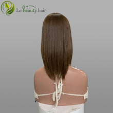Load image into Gallery viewer, Slavic Hair Silk Top Toppers Virgin Hair Natural Light Brown Color 8X8 Inch The Best Hair