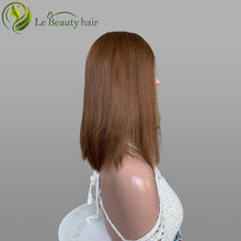 Load image into Gallery viewer, BB7 Brown Color Swiss Lace European Hair With Blonde Highlights Top Quality Wig In Good Price