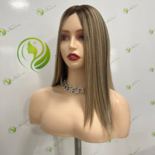 Load image into Gallery viewer, Silk topper/ European hair/ Jewish topper