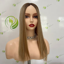 Load image into Gallery viewer, Silk topper/ NOA/ European hair/Jewish wig