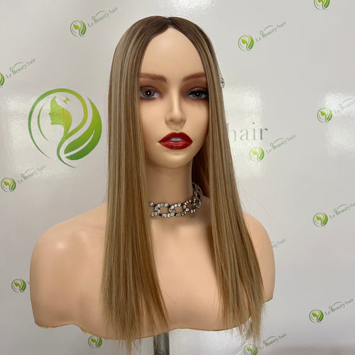 Silk topper/ NOA/ European hair/Jewish wig