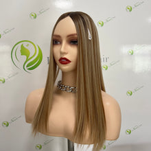 Load image into Gallery viewer, Silk topper/ NOA/ European hair/Jewish wig