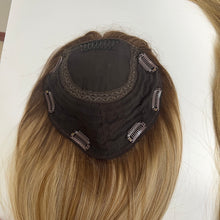 Load image into Gallery viewer, Silk topper/ NOA/ European hair/Jewish wig