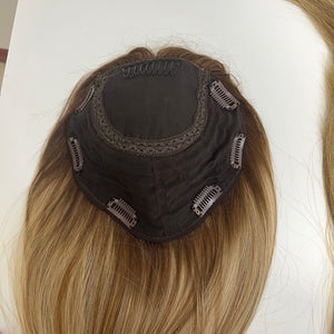 Silk topper/ NOA/ European hair/Jewish wig