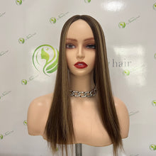 Load image into Gallery viewer, Silk topper/ European hair/Jewish wig
