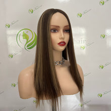 Load image into Gallery viewer, Silk topper/ European hair/Jewish wig
