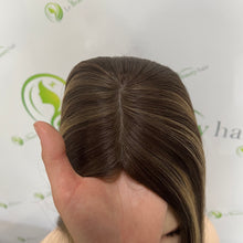 Load image into Gallery viewer, Silk topper/ European hair/Jewish wig
