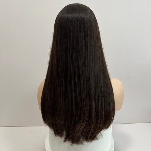 Silk top wig/ Natural Black/ European Hair